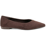 SHOES Belina dame ballerina sko 9873 Shoes Mocca