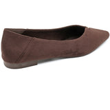 SHOES Belina dame ballerina sko 9873 Shoes Mocca