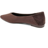 SHOES Belina dame ballerina sko 9873 Shoes Mocca