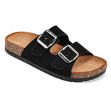 SHOES Bertha dame sandaler WD295 Restudsalg Nero
