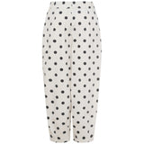 Black Colour Black Colour dame bukser BCELLIE Pant White Dot