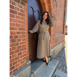 Black Colour Black Colour dame kjole BCLUNA Dress Nougat Multi