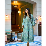 Black Colour Black Colour dame kjole BCLUNA Dress Sea Green