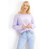 MARTA DU CHATEAU Brave Soul Langærmet strik Restudsalg Lilla