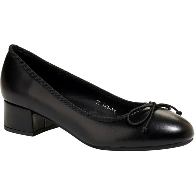 SHOES Camille dame plateau sko 77-493 Shoes Black