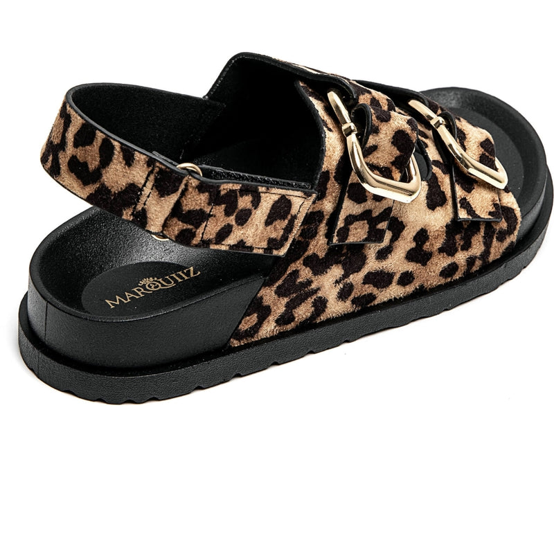 SHOES Caprine Dame Sandaler 3776 Shoes Leopard