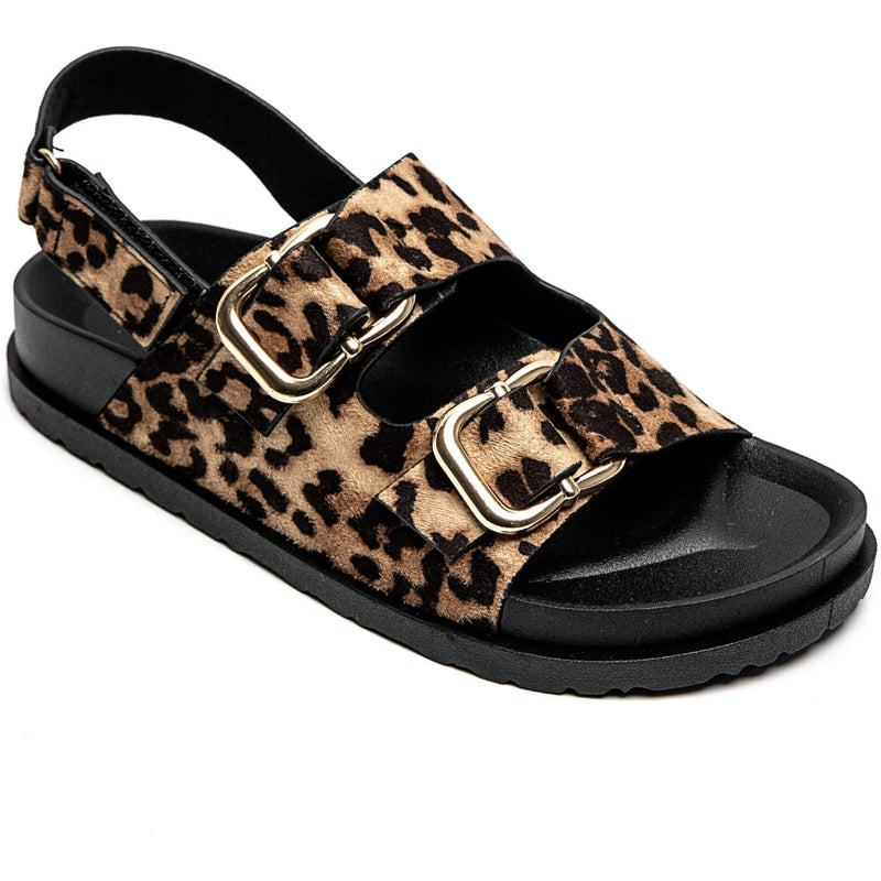 SHOES Caprine Dame Sandaler 3776 Shoes Leopard