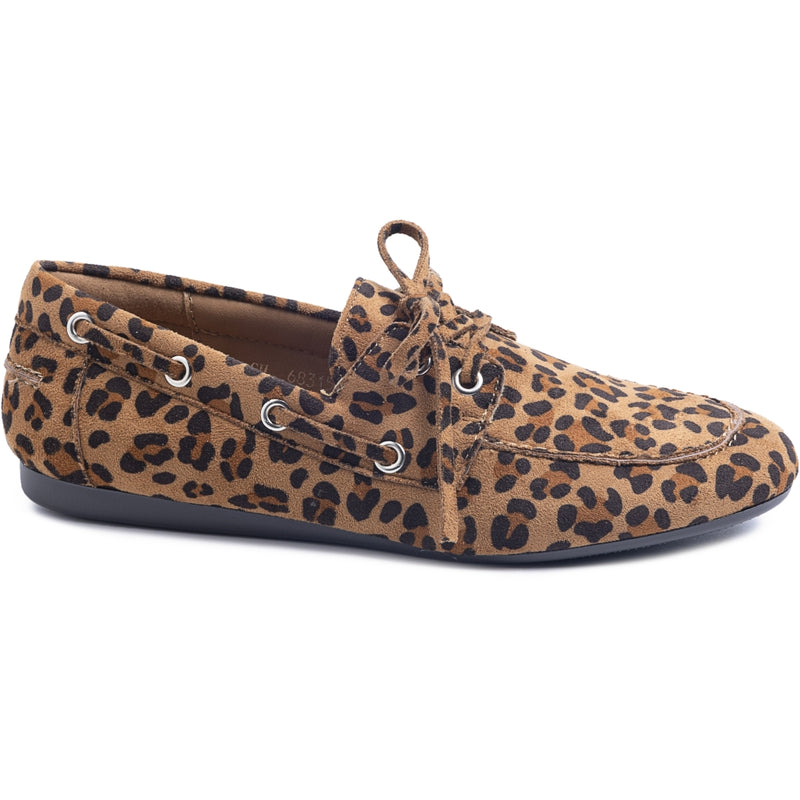 SHOES Carmen dame loafers 68315 Shoes Leopard