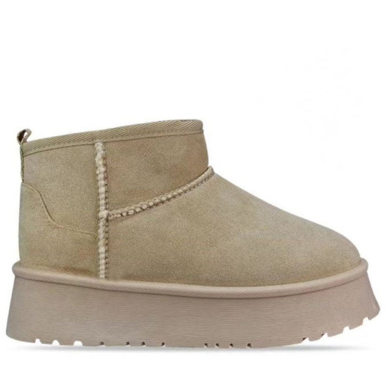 SHOES Chloe Dame bamsestøvler Ta-236 Shoes Beige