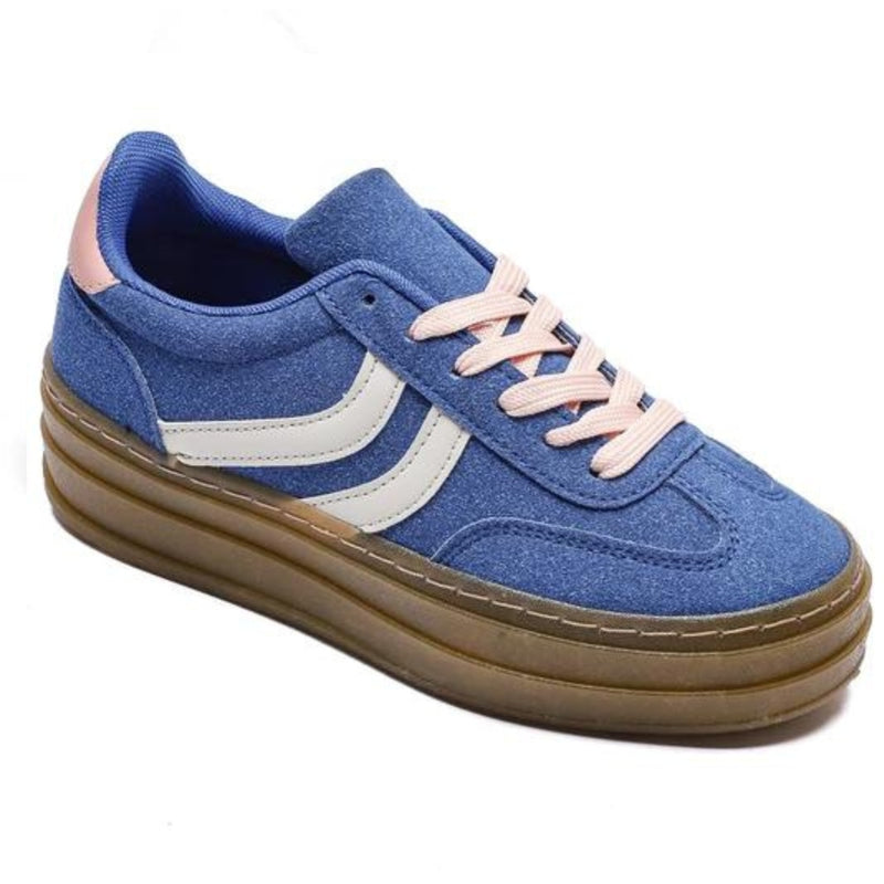 SHOES Claudette dame sneakers 6487 Shoes Blue