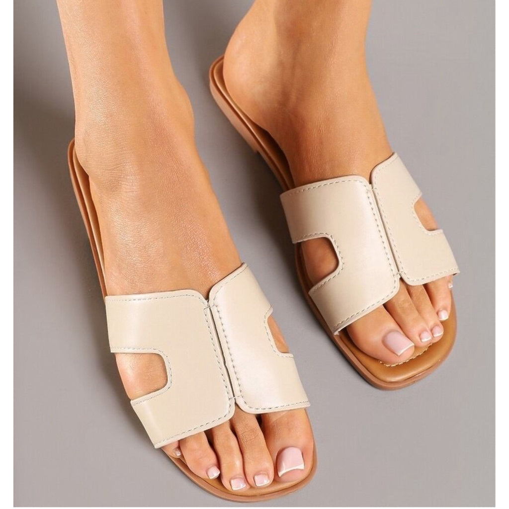 Joelle dam sandaler DM455 - Beige