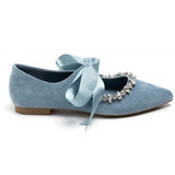 SHOES Lisa dame ballerinaer 8080 Shoes Blue