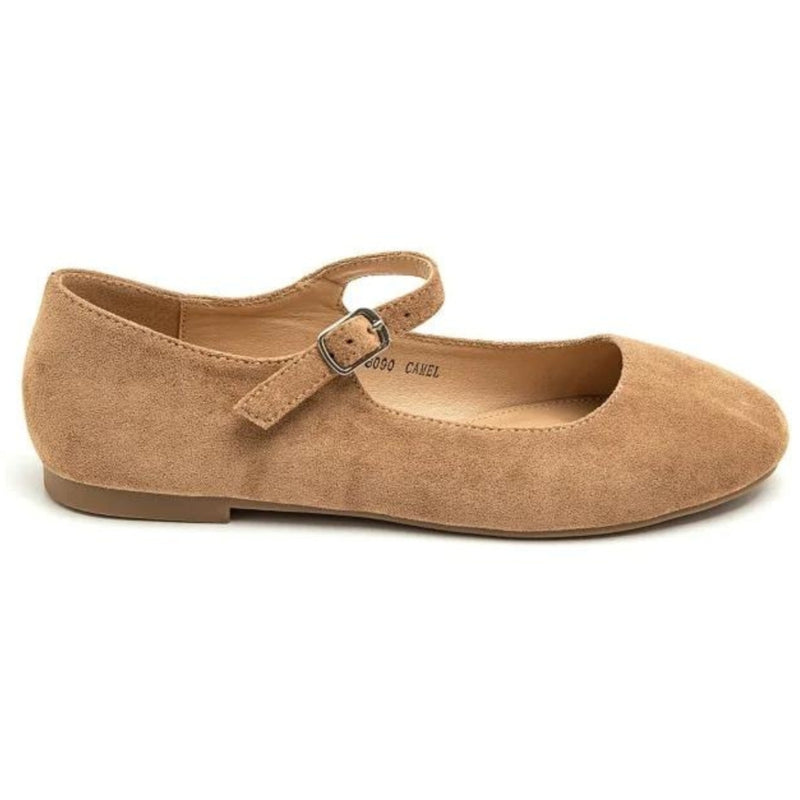 SHOES Sisse dame ballerinasko 8090 Shoes Camel