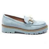 SHOES Leah Dame loafers 1777 Shoes Blue