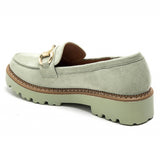 SHOES Leah Dame loafers 1777 Shoes Green