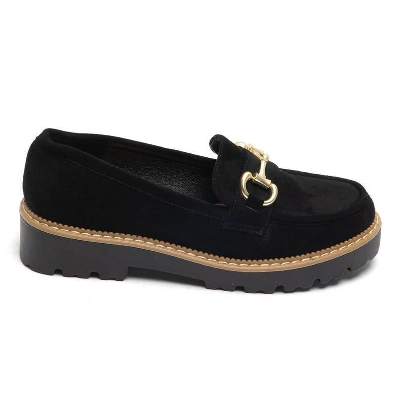 SHOES Lucia Dame loafers 1801 Shoes Black