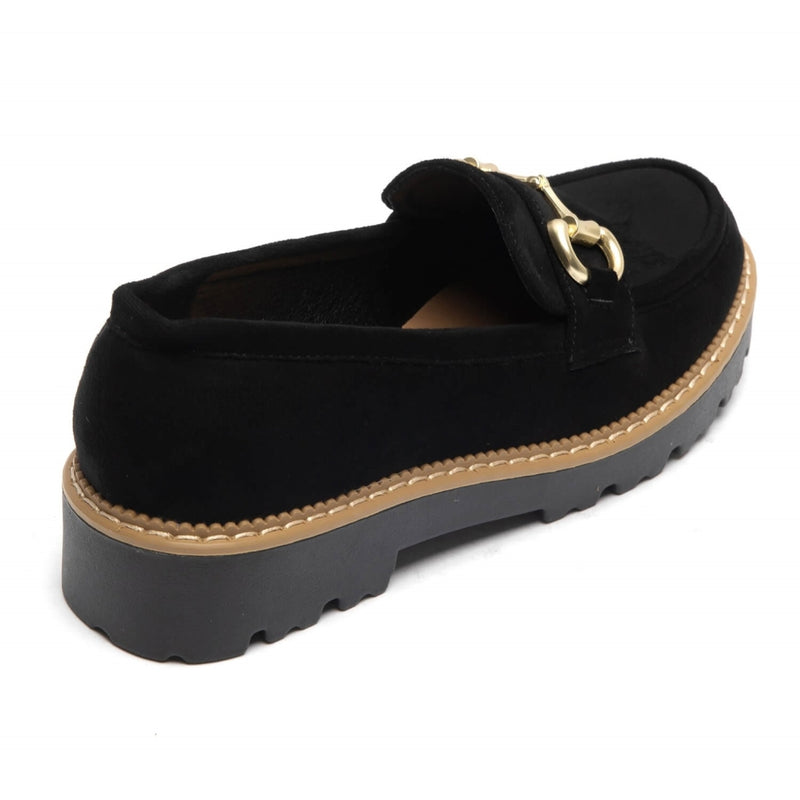 SHOES Lucia Dame loafers 1801 Shoes Black