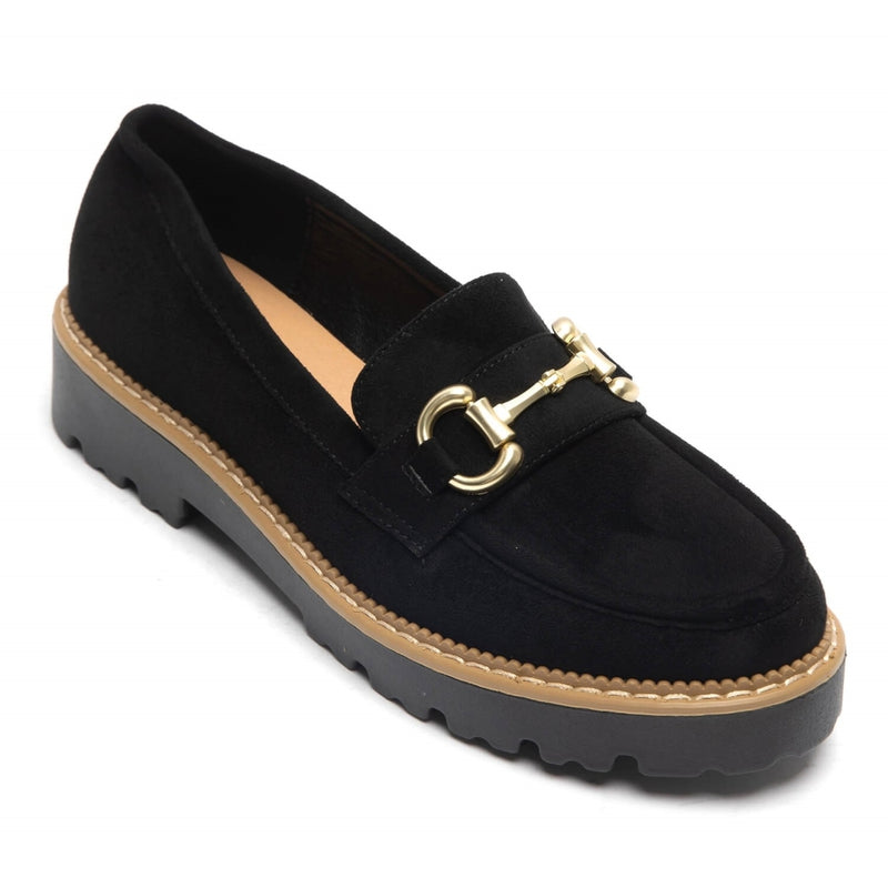 SHOES Lucia Dame loafers 1801 Shoes Black