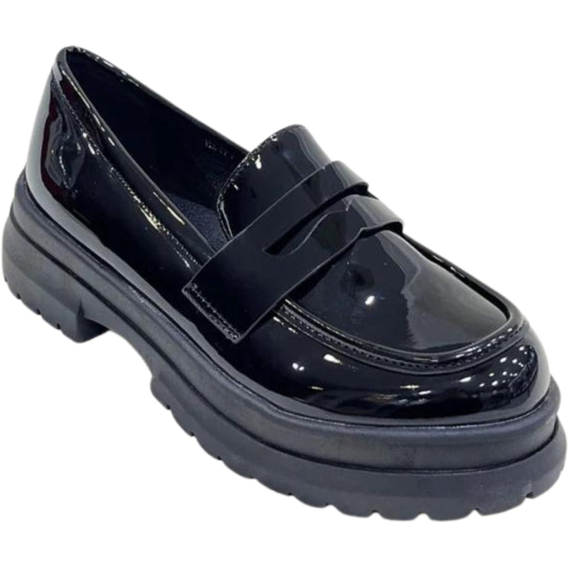 SHOES Åse dame loafers HX17 Shoes Black Vernis