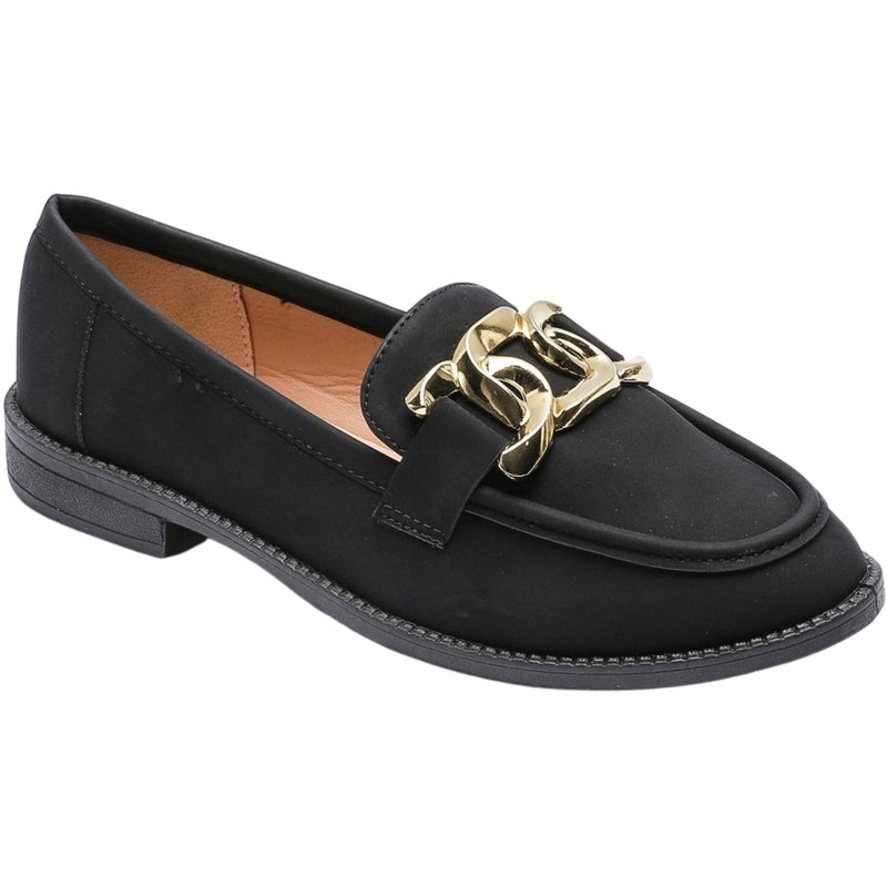 SHOES Hannah dame loafers VG260 Shoes Black