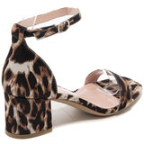 SHOES Elina dame plateau 6890 Shoes Leopard