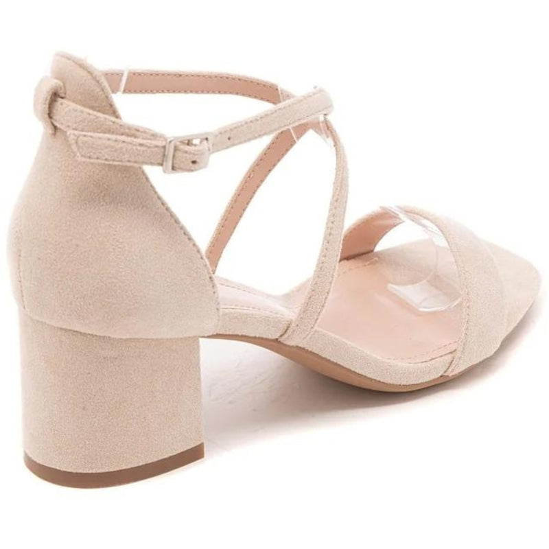 SHOES Viggi dame plateau 6895 Shoes Beige