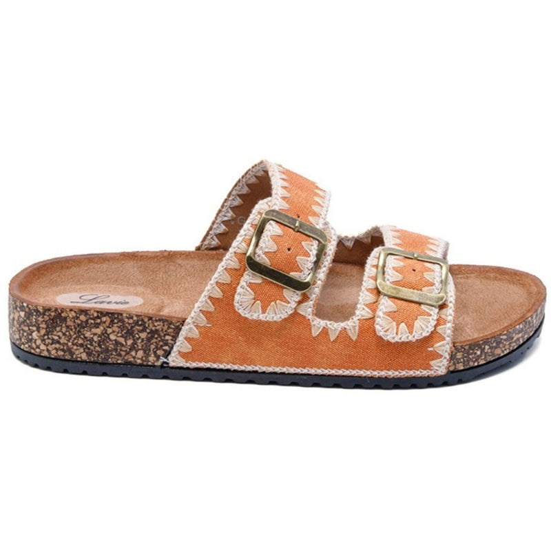 SHOES Vida Dame sandal VG340 Shoes Arancio