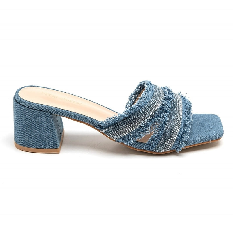 SHOES Karo dame sko 7220 Shoes L-blue