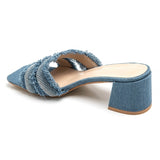 SHOES Karo dame sko 7220 Shoes L-blue