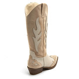 SHOES Abby Dame cowboystøvle 9632A Shoes Beige