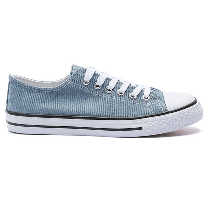 SHOES Celina dame sneakers XA065 Shoes Light Blue Jeans