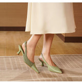 SHOES Ayla dame stilet 77-539 Shoes Green