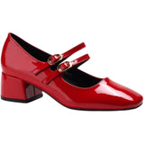 SHOES Denise dame sko 77-556 Shoes Red