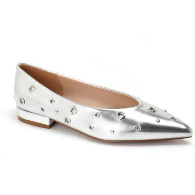 SHOES Edith dame sko 77-575 Shoes Silver