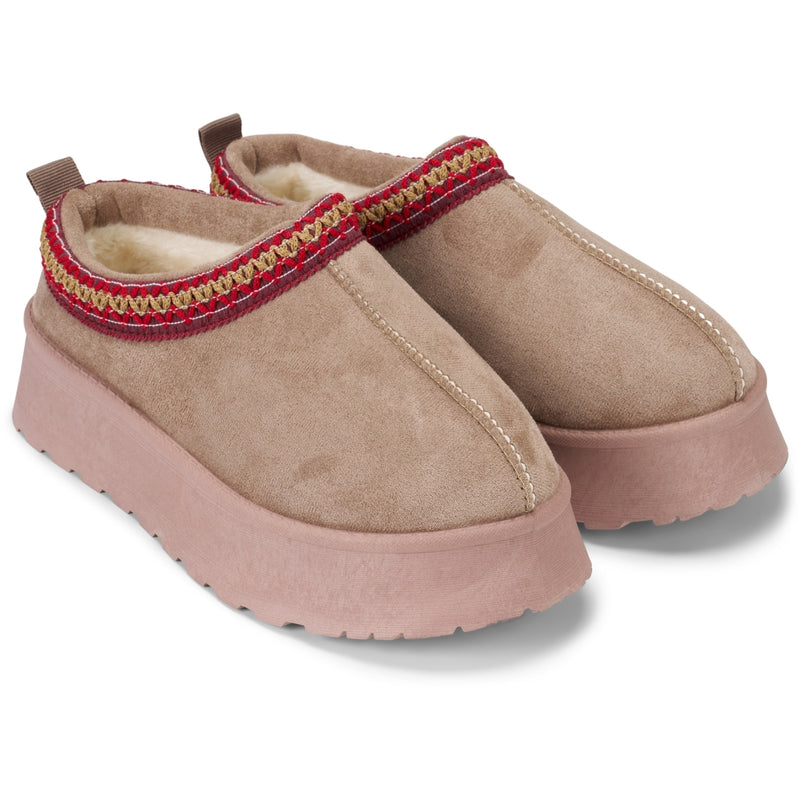 SHOES Eliane dame bamsestøvler 3040 Shoes Taupe