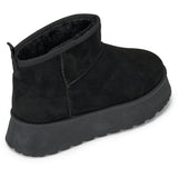 SHOES Elodie dame bamsestøvler 2564 Restudsalg Black