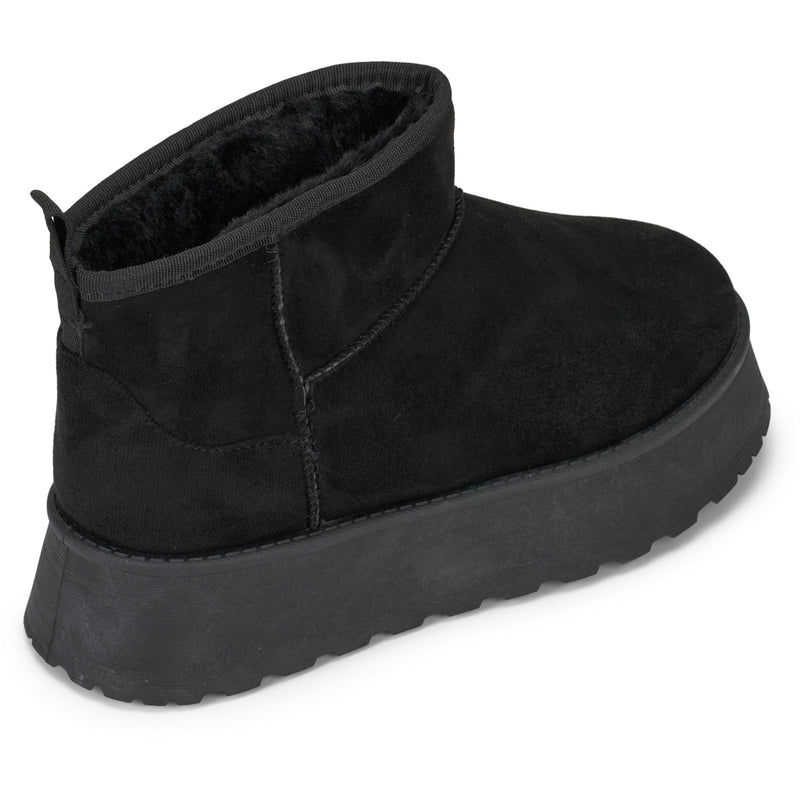 SHOES Elodie dame bamsestøvler 2564 Restudsalg Black