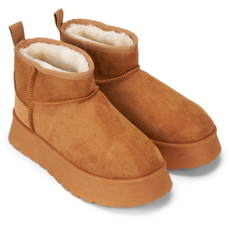 SHOES Elodie dame bamsestøvler 2564 Shoes Camel