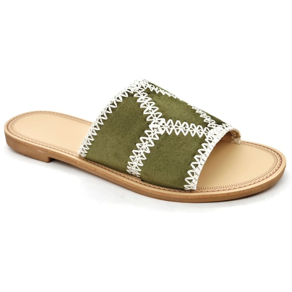 Mila Dam sandaler DM600 - Green