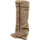 SHOES Faith dame støvler 7665A-1 Restudsalg Kaki