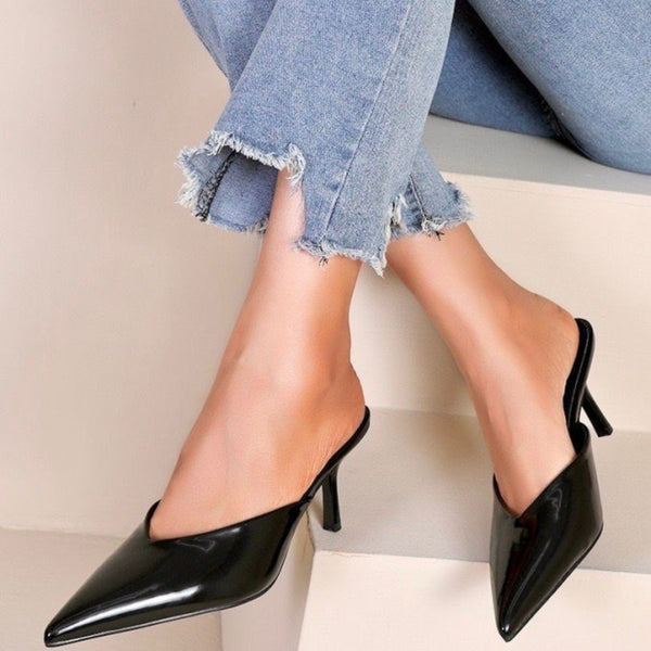 SHOES Fanny dame stiletter DA-211 Shoes Black