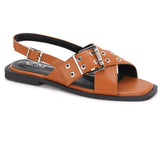 SHOES Felicia dame sandaler 8328 Shoes Camel