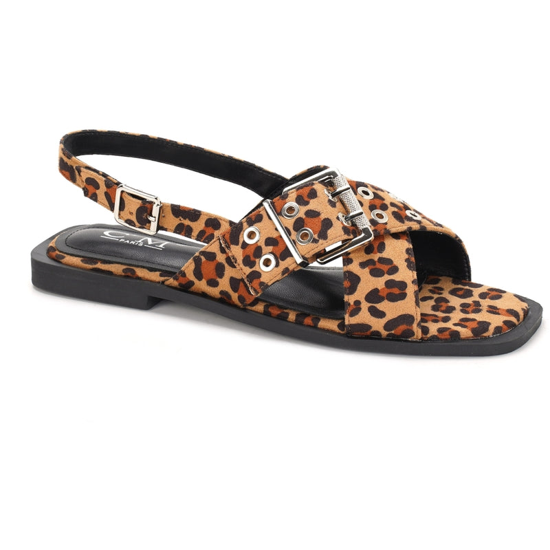 SHOES Felicia dame sandaler 8328 Shoes Leopard