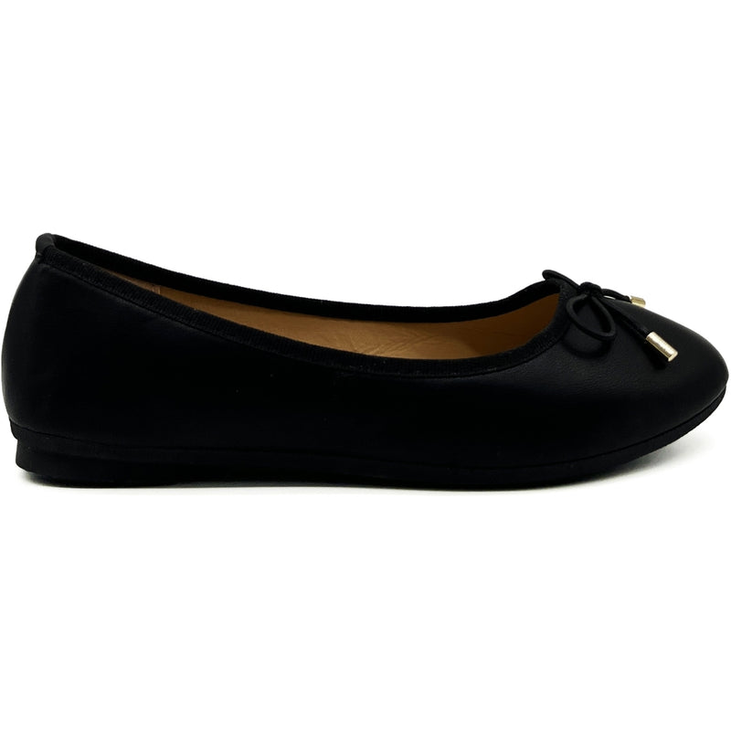 SHOES Fiona dame ballerina sko 9988-41 Shoes Black