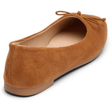 SHOES Florence dame ballerina sko DS-1A18 Shoes Camel