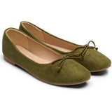 SHOES Florence dame ballerina sko DS-1A18 Shoes Green
