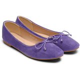 SHOES Florence dame ballerina sko DS-1A18 Shoes Purple