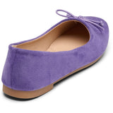 SHOES Florence dame ballerina sko DS-1A18 Shoes Purple