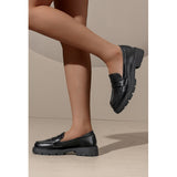 SHOES Freya dame loafers 77-647 Restudsalg Black