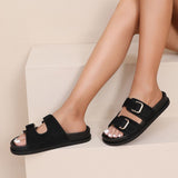 SHOES Genna dame sandaler H8-1228C Shoes Black